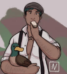 Single character, shaded (30 EUR)